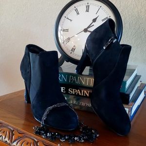 Talhari Suzi Leather Suede Ankle Boots